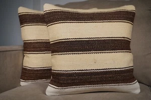 16x24 kilim pillow cover set,Handmade pillow cover set, decorative pillow cover - Picture 1 of 8