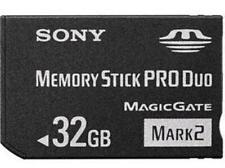 Mark2 Memory Stick MS Pro Duo Memory Card for Sony 32GB PSP and Cybershot Camera