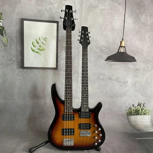 Doppelhals 4+6 Saiten ST E-Gitarre Chromteile Tobacco Sunburst - Bild 1 von 9