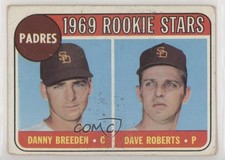 1969 Topps High # Danny Breeden Dave Roberts #536 Rookie RC