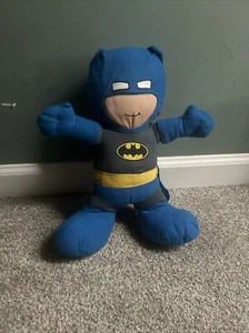16" DC Batman 90s Cartoon Plush Stuffed Figure Doll Dark Knight Collectible - Picture 1 of 6