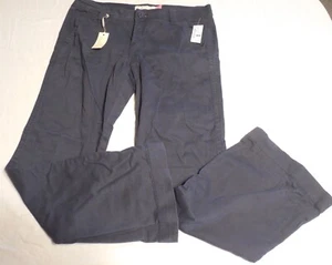 AEROPOSTALE STRETCH PANTS NAVY NWT NEW 11/12 COTTON STYLE 8102 - Picture 1 of 4