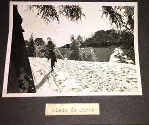 CHRÉA. SKI-CLUB (ALGERIEN). NEUE FOTOS UM 1950. - Bild 1 von 5