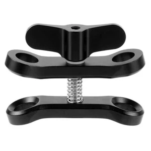 BGNING Butterfly Clip Diving Clamp Light Ball Head Tripod Adapter for GoPro - Picture 1 of 10