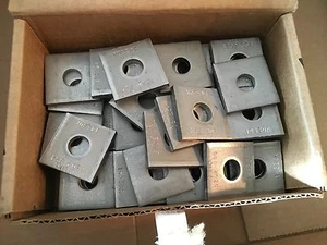 (100)B-line B202SS4 Rondelle a canale quadrato in acciaio inox 304 1/2"  - Foto 1 di 4