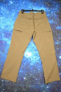 KUHL Transcendr Pants Mens Olive Softshell Hiking Zip Pockets Outdoor 31x29 - Picture 1 of 8
