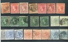 Antigua QV job lot (22) mint & used, duplication, mixed condition