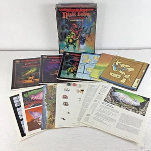 Night Below The Underdark Campaign Advanced Dungeons & Dragons TSR 1125 Complete - Bild 1 von 23