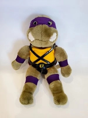 Vintage TMNT Donatello 14" Plush Teenage Mutant Ninja Turtles 1988 Playmates - Image 1 of 4