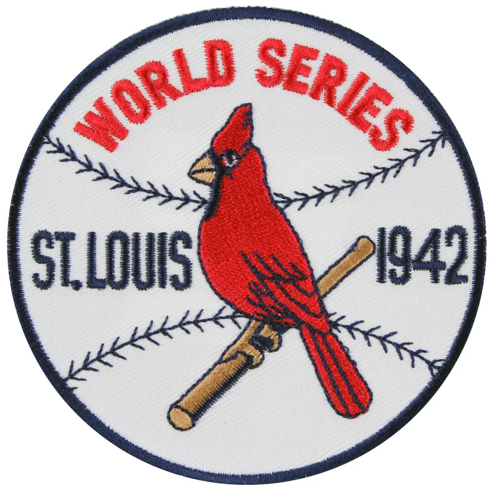 1942 St. Louis Cardinals MLB World Series Championship Jersey Patch - Image 1 of 2