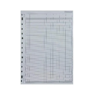 Hojas de recarga de efectivo Rexel Twinlock Variform V4 4 columnas (75 hojas), blancas - Imagen 1 de 4
