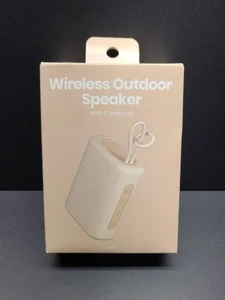Wireless Bluetooth Outdoor Speaker With USB-C Cable And Carabiner Strap IP45... - Picture 1 of 2