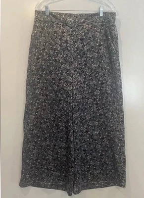 Pantalones de pierna ancha para mujer INC International Concepts estampado floral Sayin grandes Foto 1 de 4