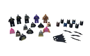Lego Batman Lot Torso Helme Batarangs Beine Mini Figur Stck. Zubehör - Bild 1 von 5