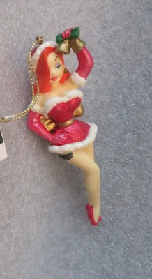 Adorno Disney De Colección - Jessica Rabbit with a Christmas Bell Foto 1 de 4