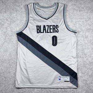 Nike Damian Lillard Portland Trail Blazers NBA Jersey Earned Edition Sz 47 Chest - Picture 1 of 8