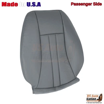 2004-2007 Fits Chrysler Town & Country Leatherette Passenger Top Cover Med Gray - Image 1 of 4