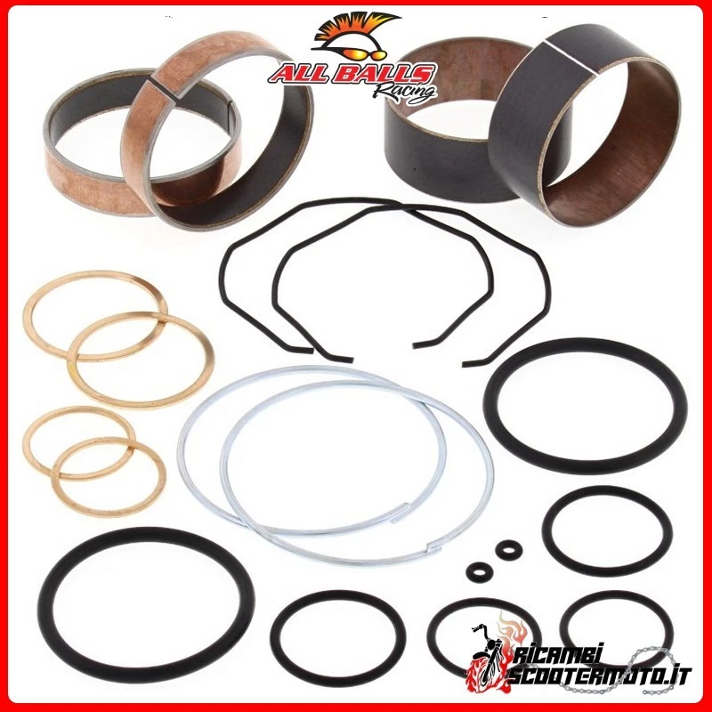 KIT BOCCOLE BRONZINE FORCELLA ALL BALLS KAWASAKI KX 125 1996-2001 38-6010#27 Foto 1 de 1