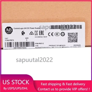 New Factory Sealed Allen-Bradley 1756-PB72 /C ControlLogix 24V DC Power Supply - Picture 1 of 5