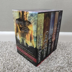 The Mortal Instruments: City of Bones; City of Ashes; City of Glass 5 Book Set - Picture 1 of 7