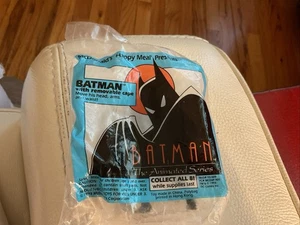 Mcdonalds Batman 1993 la serie animada Happy Food Toys nuevo sellado Batman - Imagen 1 de 3