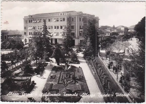 ABANO TERME - PADOVA - STABILIMENTO TERMALE ALBERGO TRIESTE-VITTORIA -20765- - Picture 1 of 1