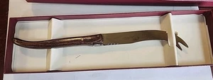 LAGUIOLE ROSSIGNOL CHEESE KNIFE IN BOX - Picture 1 of 4
