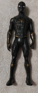 Spiderman No Way Home Black And Gold Suit Loose Figure - Picture 1 of 2