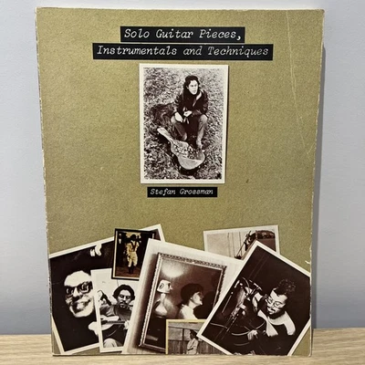 Solo Guitar Pieces, Instrumentals And Techniques  Book 1974 Steffan Grossman  - Image 1 of 4
