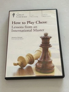 How to Play Chess DVD Set - Jeremy Silman (The Great Courses) Like New! 4 Discs - Picture 1 of 3