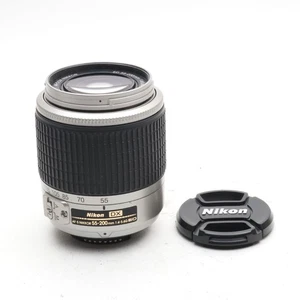 [Exc+5] NIKON AF-S 55-200mm f/4-5.6 G ED Zoom Lens Gray from Japan - Picture 1 of 9