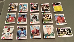 1973 Topps FB lot, partial set,  305 diff...HOF Rookies, 22 team checklists nice - Picture 1 of 1