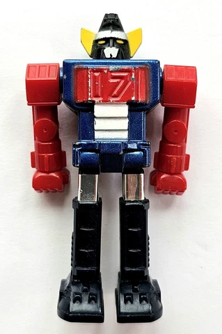 1984 GoDaiKin Mini Daitetsujin 17 Chogokin Robot Vintage Metal Figure Cover