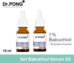 2 x Dr.PONG Bakuchiol Anti-Aging serum Smooth Nourish Skin Soybean Seed Extract - Picture 1 of 9