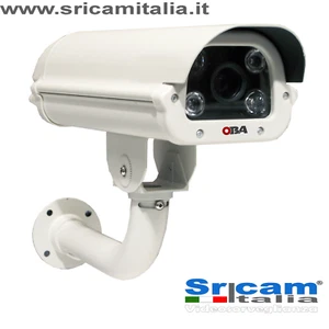 OBA -IPA690 Ip Camera Lettura Targhe LPR 4 megapixel Varifocal Lens 6-22mm IP66 - Imagen 1 de 2