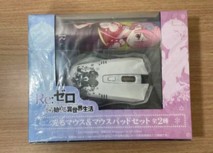 Re: ZERO Starting Life in Another World REM & RAM glowing mouse & mouse pad New - Picture 1 of 2