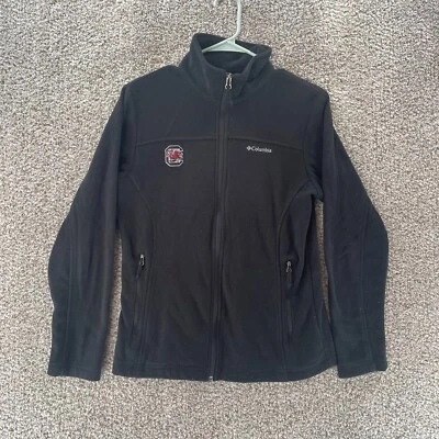 Carolina Gamecocks Sweatshirt Womens Small Black Columbia Full Zip Casual Ladies - Image 1 of 4