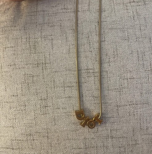 Collana Dior originale fustellata vintage