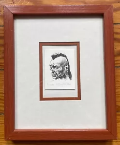Impresión firmada numerada edición limitada "Oneida" por Albert White nativo americano - Imagen 1 de 4