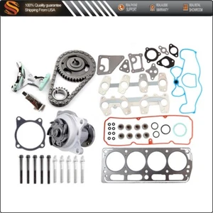 Head Bolts Timing Chain Kit Head Gasket Set Fits 1998-2000 Isuzu Hombre XS 2.2L - Picture 1 of 24