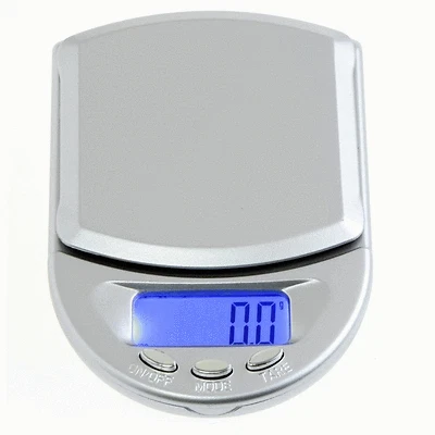 Nuova mini bilancia digitale LCD tascabile argento per gioielli 500 g / 0,1 g... - Immagine 1 di 2