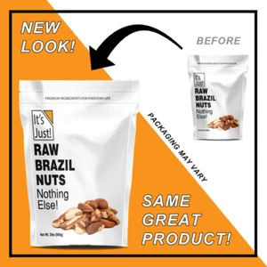 It'S Just - Raw Brazil Nuts, 2Lb, Unsalted, Non-Gmo, Keto Friendly, Vegan, No... - Picture 1 of 12