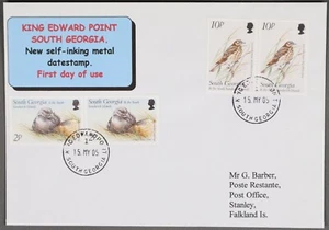 Mayfairstamps South Georgia 2005 King Edward Point to Falkland Islands Cover aar - Picture 1 of 2