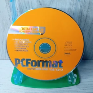 PC FORMAT DEMO 128 NOV 2001 CD 2 PC CD ROM - RARE RETRO SOFTWARE - Picture 1 of 3