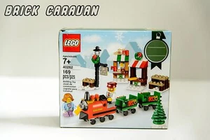LEGO 40262 Giro in treno di Natale nuovo con scatola regalo festa ritirato - Foto 1 di 4