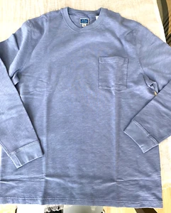 *NWT* J.Crew Men's "XL" Lightweight french terry pocket crewneck - #BH199 - Picture 1 of 10