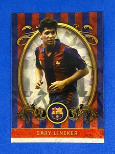 Set squadra Gary Linkeker Topps FC Barcelona 2024 inserto vintage ghiaccio rotto VB-4 - Foto 1 di 1