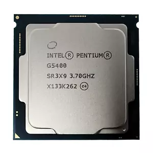 Intel Pentium G5400 Processor 3.7GHz Dual-Core 2C/4T 58W CPU LGA1151 Socket - Picture 1 of 2