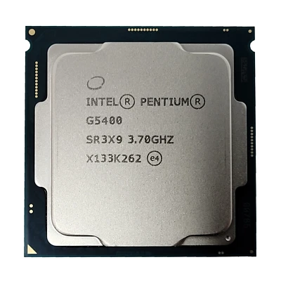 Intel Pentium G5400 Processor 3.7GHz Dual-Core 2C/4T 58W CPU LGA1151 Socket - Image 1 of 2