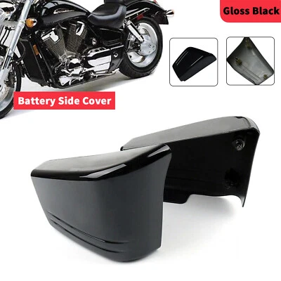 Motor Gloss Black Fairing Battery Side Covers For Honda VTX1800C VTX1800C1/C2 Foto 1 de 4